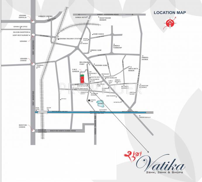  vatika Images for Location Plan of Shubh Vatika
