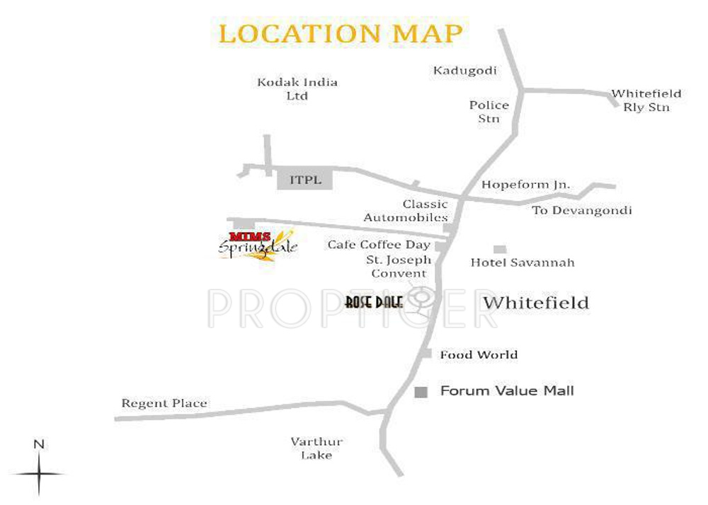mims builders springdale Location Plan