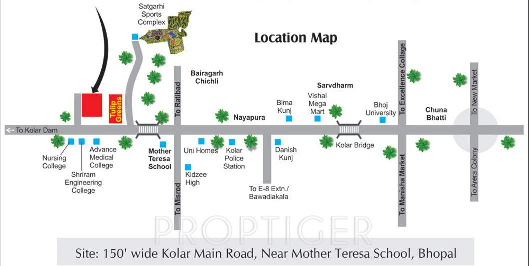  tulip heights Images for Location Plan of Soumya Tulip Heights
