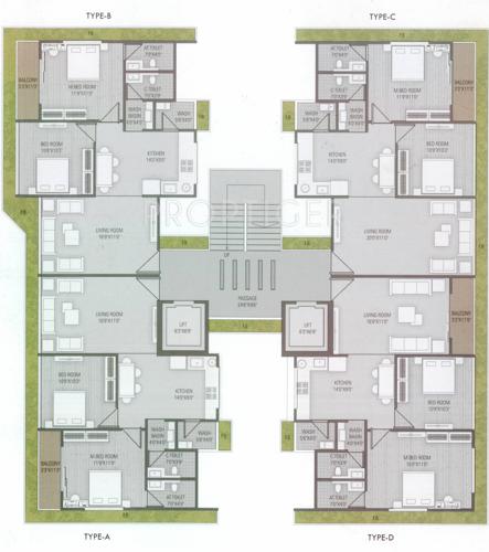  symphony Images for Cluster Plan of Raghuvir Symphony
