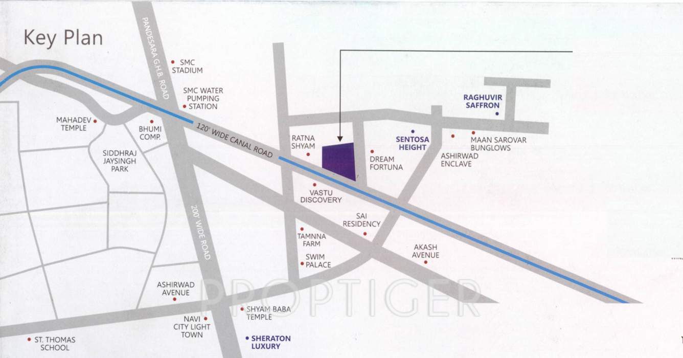 symphony Images for Location Plan of Raghuvir Symphony