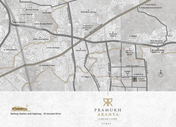 Images for Location Plan of Pramukh Aranya Images for Location Plan of Pramukh Aranya