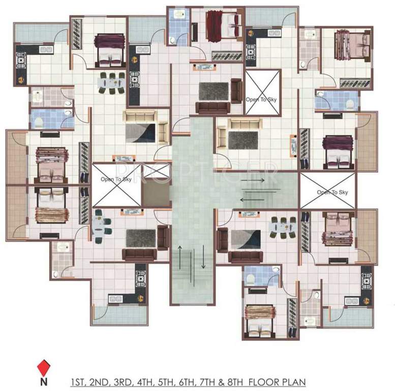 Images for Cluster Plan of Sanyog Majestic Court