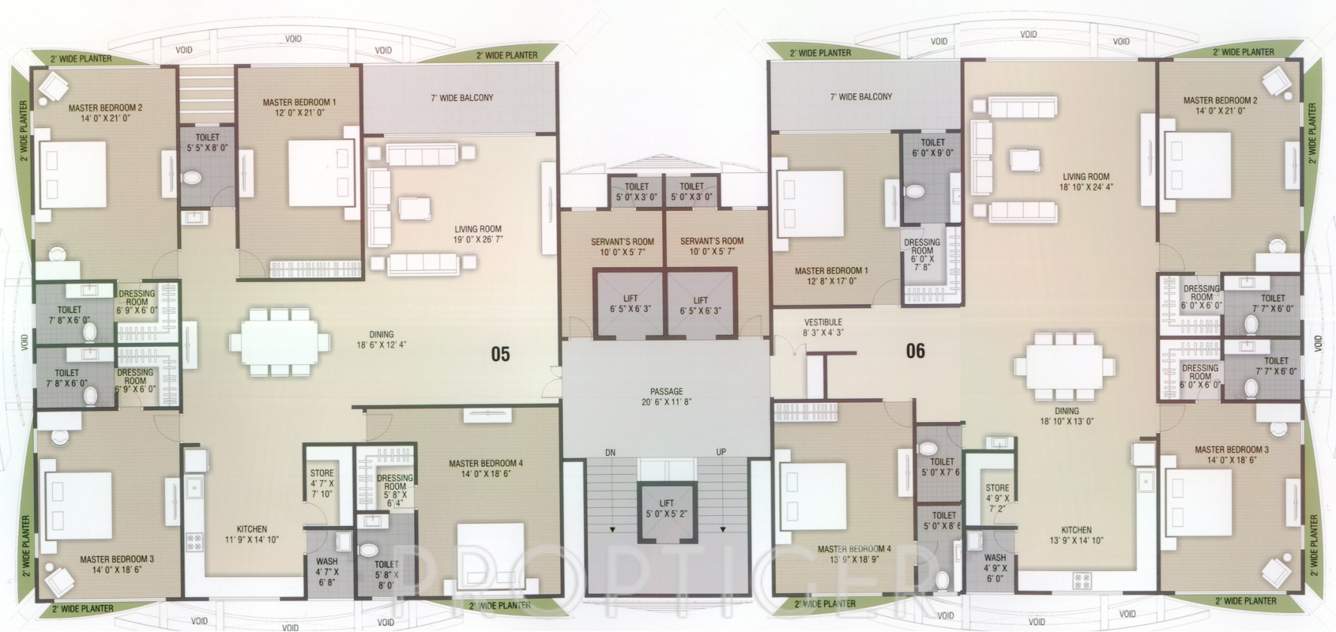 Images for Cluster Plan of Rajhans Zion