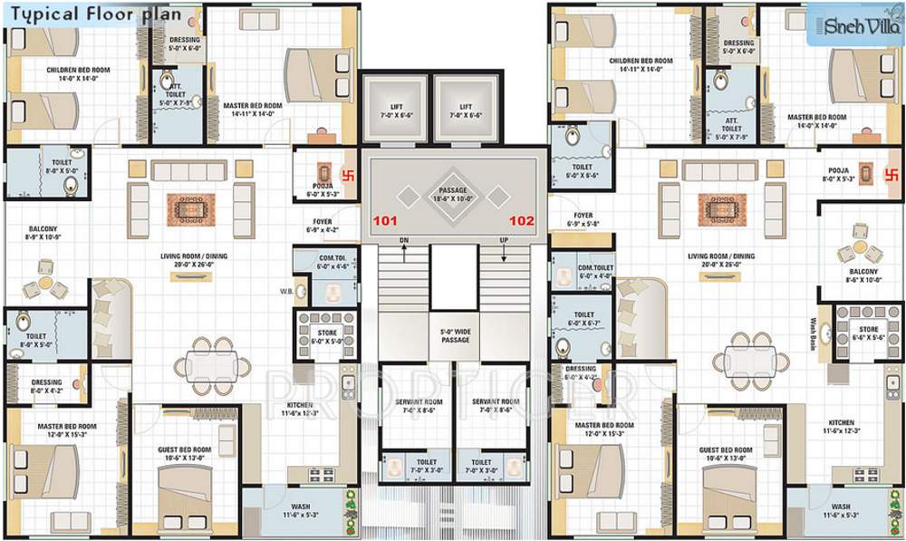 Images for Cluster Plan of Raghuvir Sneh Villa
