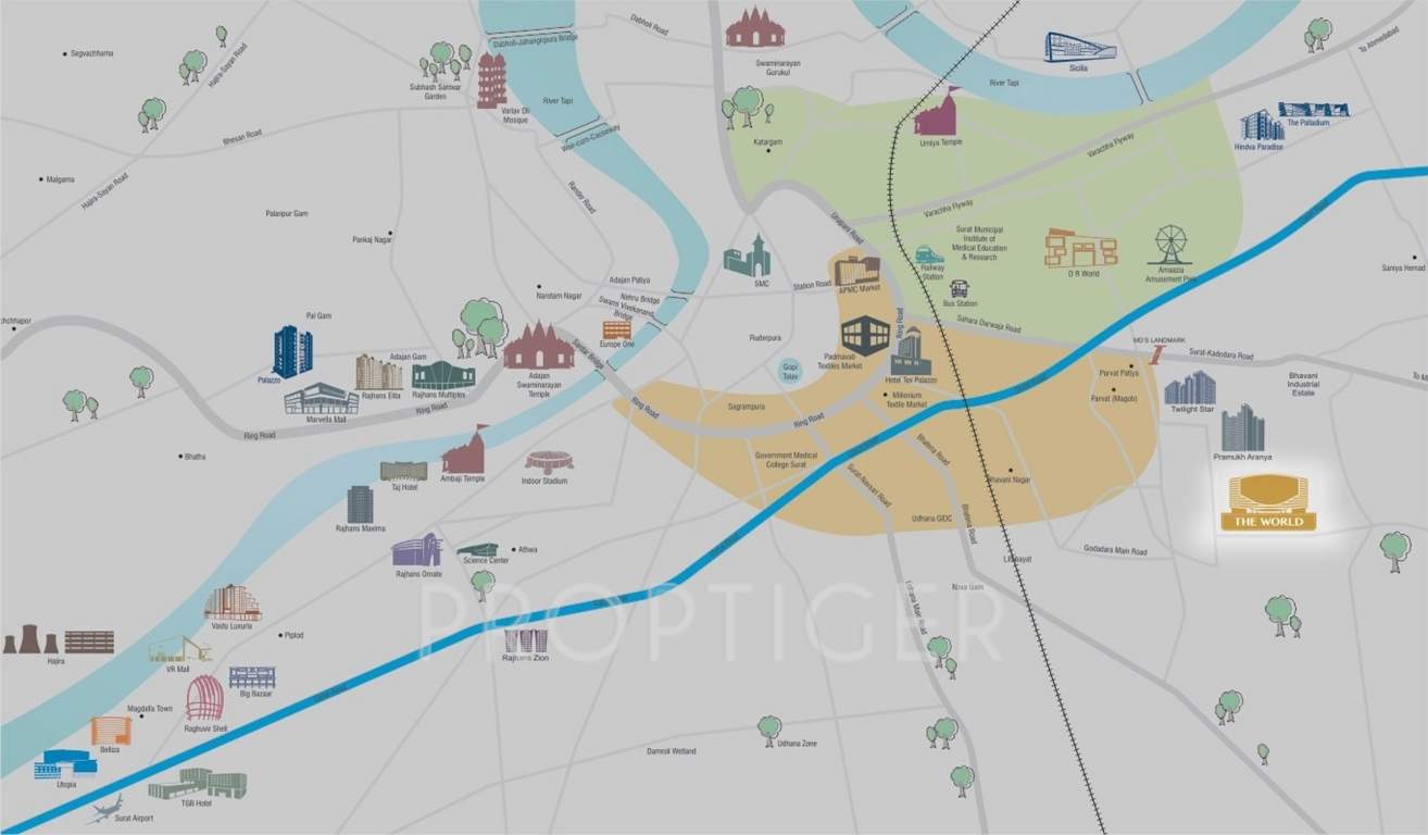  the world Images for Location Plan of Hindva The World