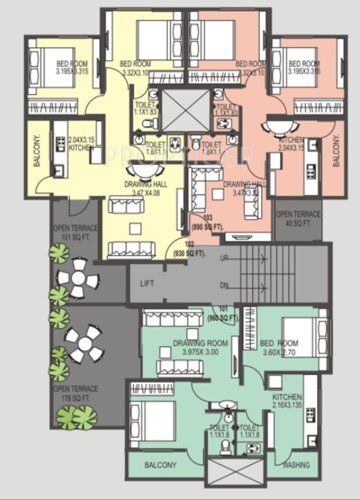 Images for Cluster Plan of Raut Builder and Developer Shiwani IV