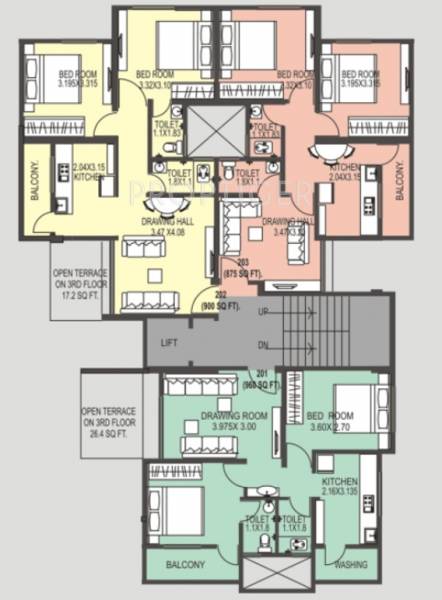 Images for Cluster Plan of Raut Builder and Developer Shiwani IV