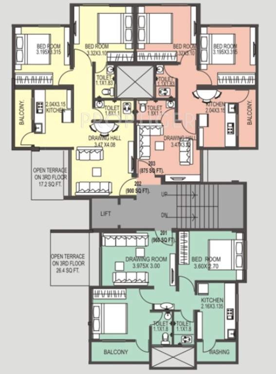 Images for Cluster Plan of Raut Builder and Developer Shiwani IV