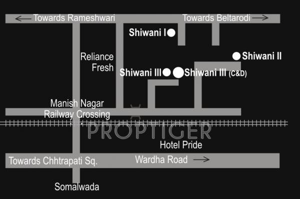 raut-builder-and-developer shiwani-iv Location Plan