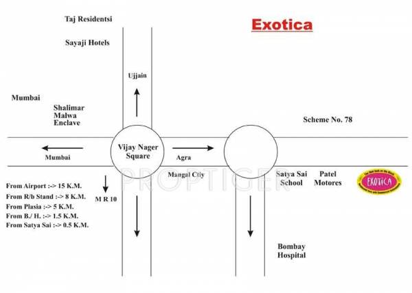 Images for Location Plan of Mirchandani Shalimar Exotica