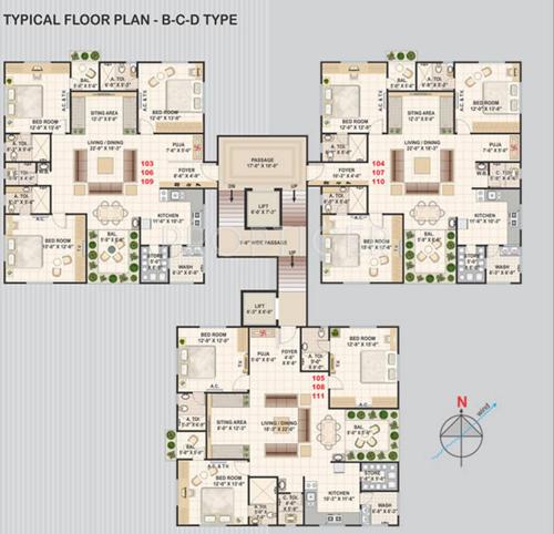 Images for Cluster Plan of Raghuvir Shyam Palace