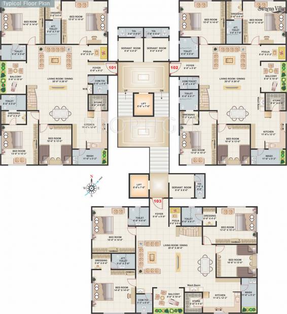 Images for Cluster Plan of Raghuvir Swarna Villa