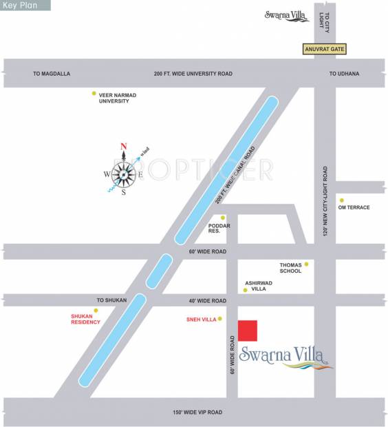 Images for Location Plan of Raghuvir Swarna Villa