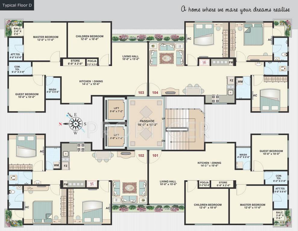 Images for Cluster Plan of Raghuvir Shrungar Residency