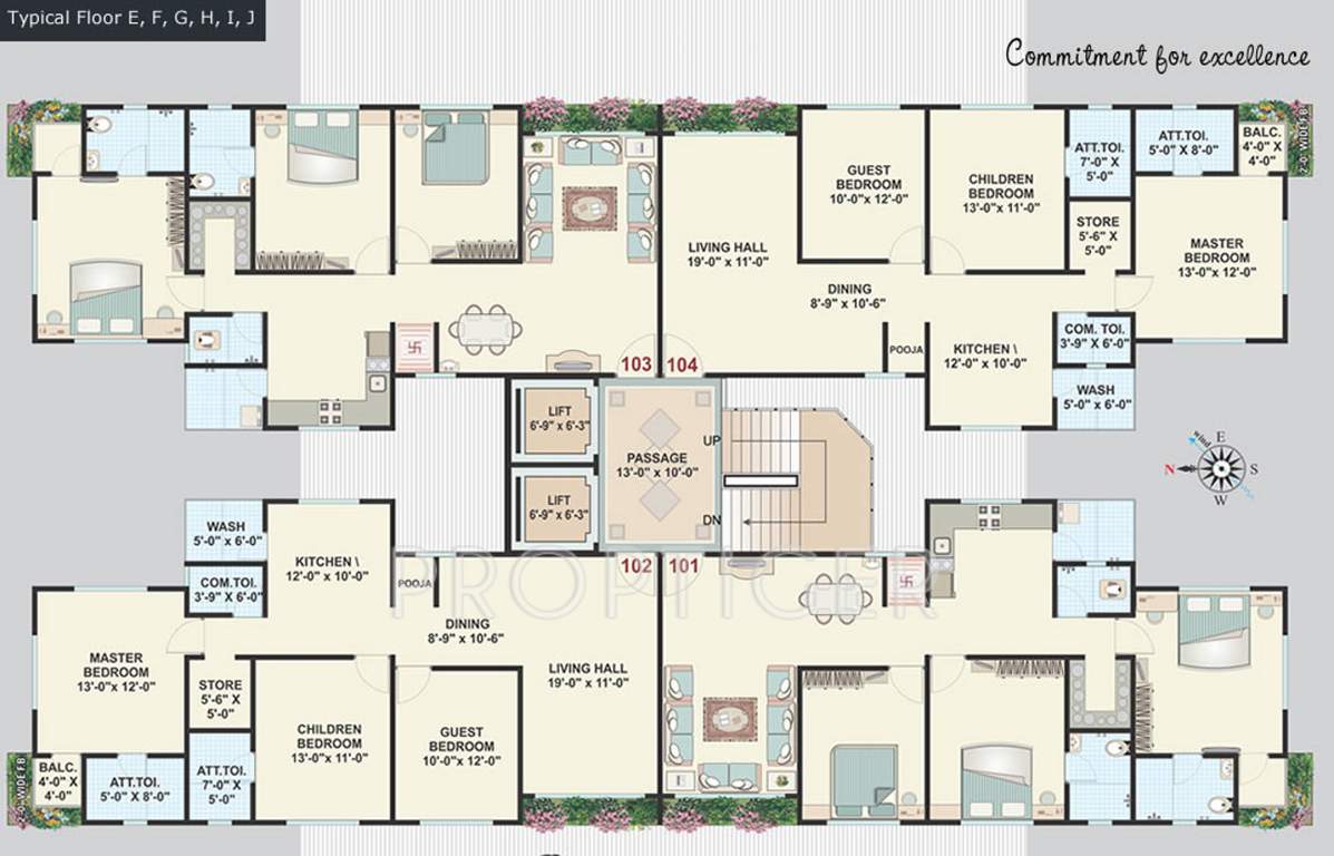 Images for Cluster Plan of Raghuvir Shrungar Residency