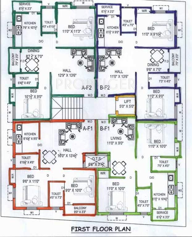 Images for Cluster Plan of Inforich Prema Flat
