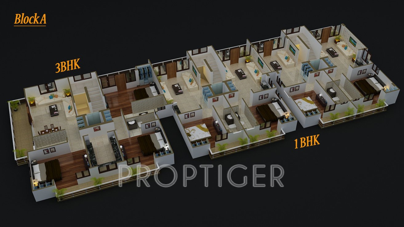 Images for Cluster Plan of Grow India Buildcon Tranquil Hills