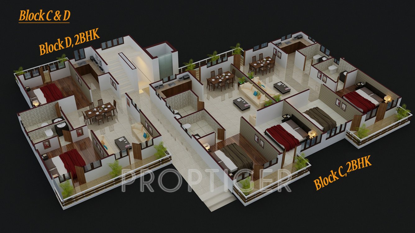 Images for Cluster Plan of Grow India Buildcon Tranquil Hills