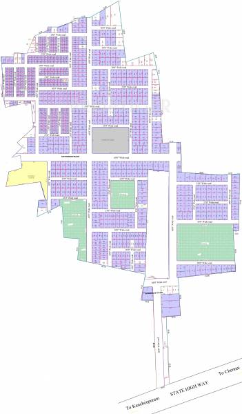 Images for Layout Plan of VIP Millenium Square