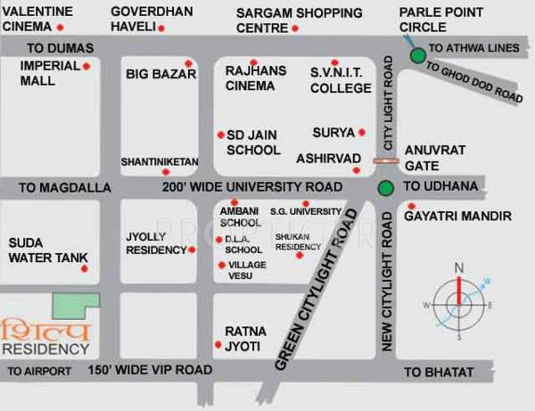 Images for Location Plan of Raghuvir Shilp Residency Images for Location Plan of Raghuvir Shilp Residency