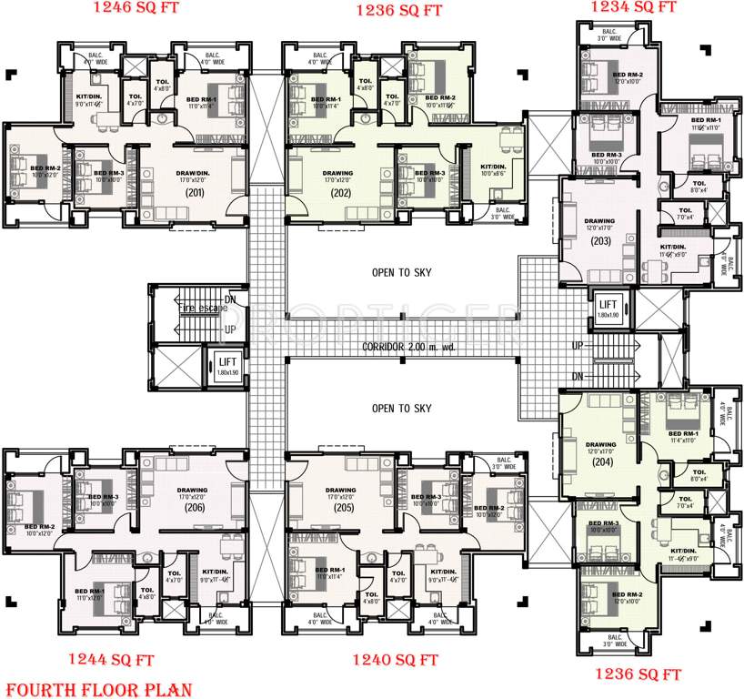  nagari Images for Cluster Plan of Atharva Nagari II