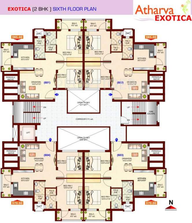  nagari Images for Cluster Plan of Atharva Nagari II