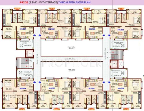  nagari Images for Cluster Plan of Atharva Nagari II