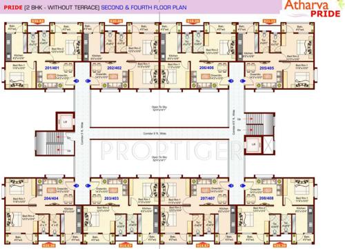  nagari Images for Cluster Plan of Atharva Nagari II