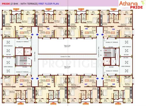  nagari Images for Cluster Plan of Atharva Nagari II