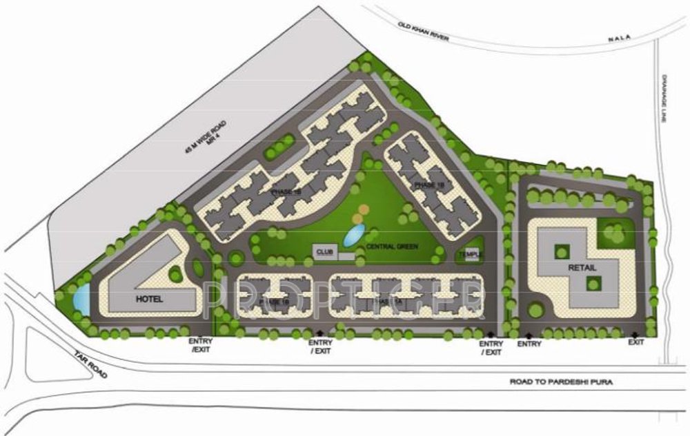 Images for Layout Plan of Indiabulls Central Park