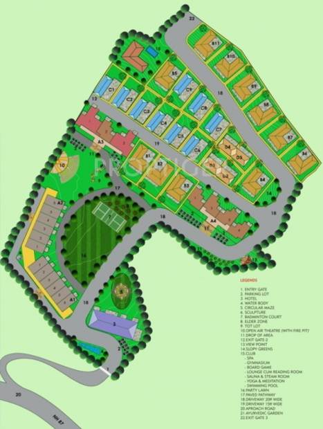 Images for Site Plan of Exalter Himalaya View Apartment