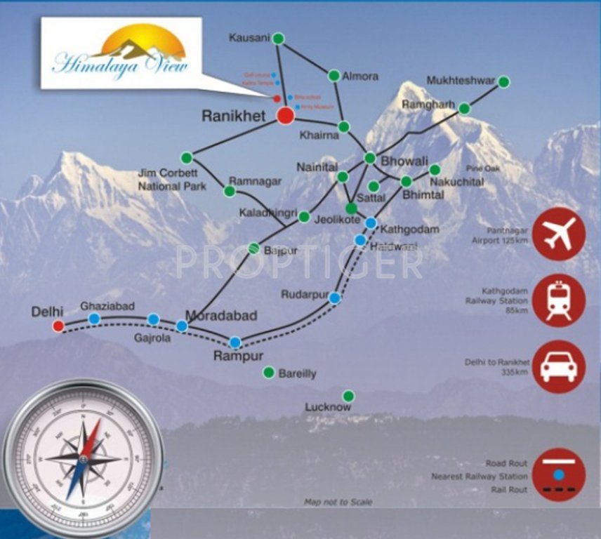 Images for Location Plan of Exalter Himalaya View Apartment