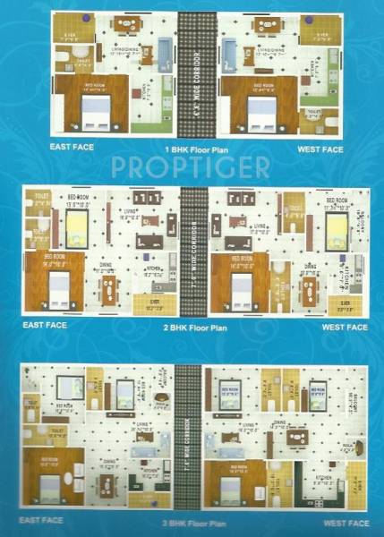 Images for Cluster Plan of Pallavi Sky Lark Towers