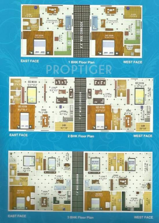 Images for Cluster Plan of Pallavi Sky Lark Towers
