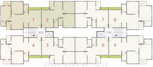  enclave Images for Cluster Plan of Vinayak Enclave