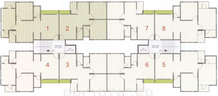 enclave Images for Cluster Plan of Vinayak Enclave