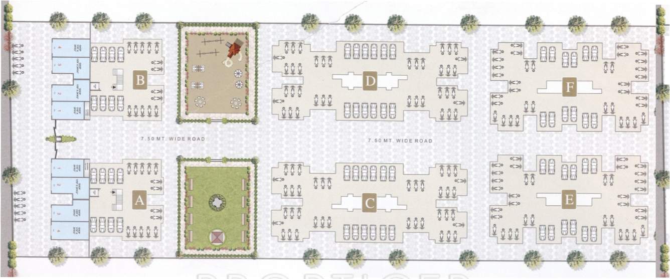enclave Images for Layout Plan of Vinayak Enclave
