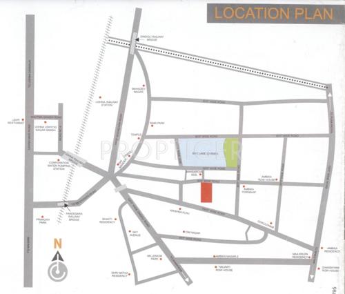  enclave Images for Location Plan of Vinayak Enclave