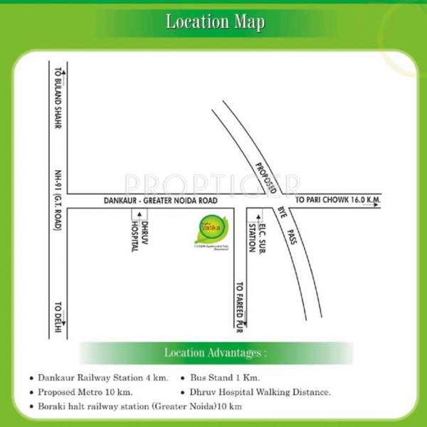 Images for Location Plan of Exalter Vatika Plots Images for Location Plan of Exalter Vatika Plots