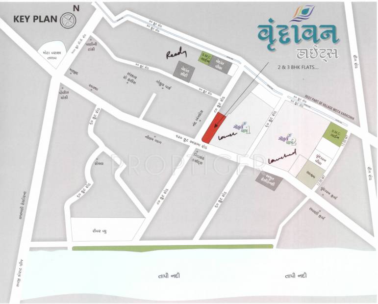 Images for Location Plan of Vrundavan Vrundavan Heights