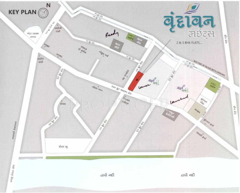 Images for Location Plan of Vrundavan Vrundavan Heights