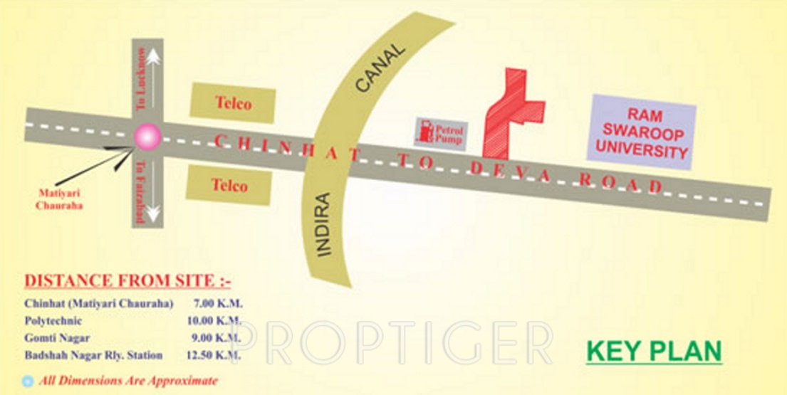 Images for Location Plan of Chitragupta Awadh City