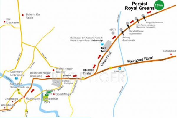  royal-greens Location Plan
