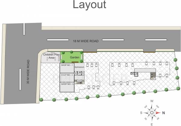 Images for Layout Plan of Shreeji Sanidhya