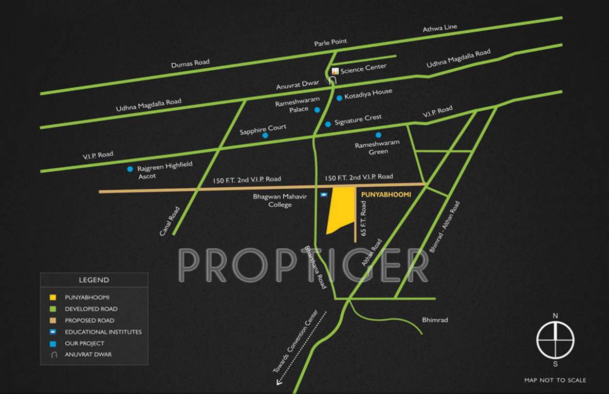 punya bhoomi Images for Location Plan of Raj Punya Bhoomi