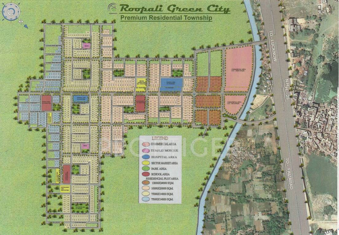Images for Master Plan of Roopali Palm View Apartments