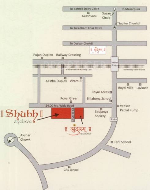 Images for Location Plan of  Shubh Enclave