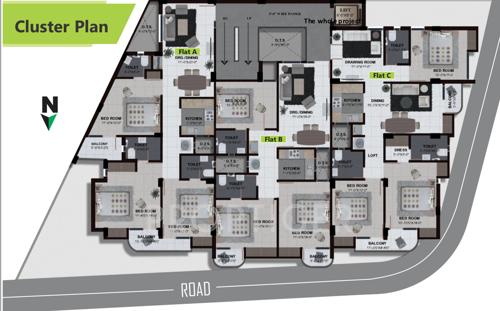 Images for Cluster Plan of Sigma Rock Infra Ventures Ltd Highway Mansion