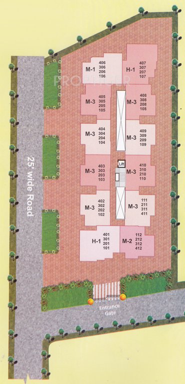 rajshree enclave Layout Plan